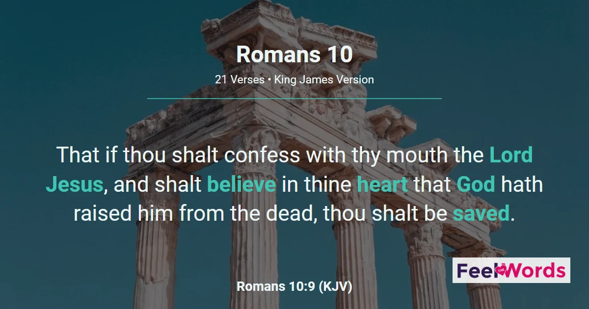 Romans Chapter 10 (KJV)