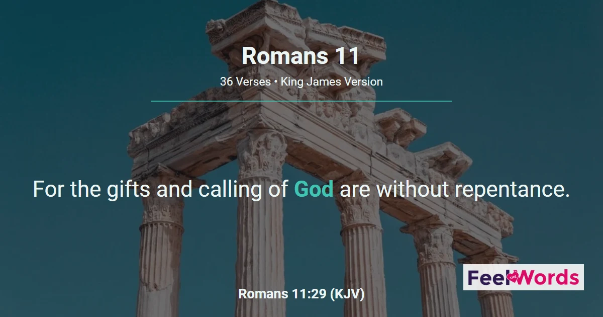 Romans Chapter 11 (KJV)