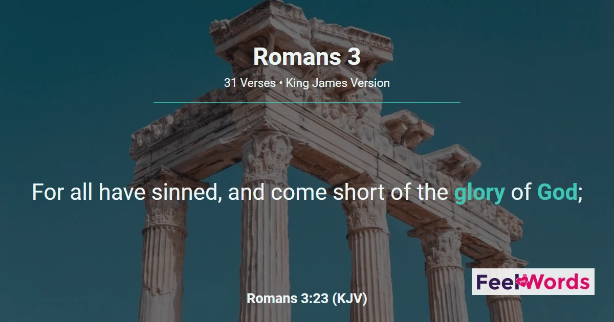 Romans Chapter 3 (KJV)