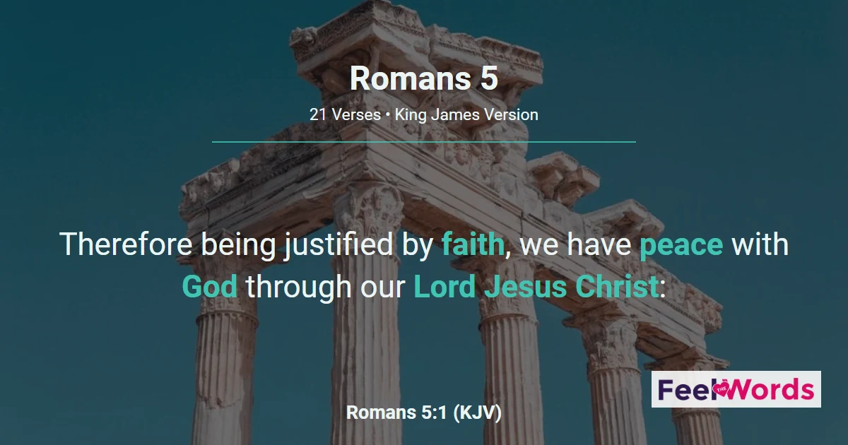 Romans Chapter 5 (KJV)