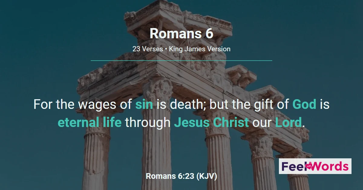 Romans Chapter 6 (KJV)