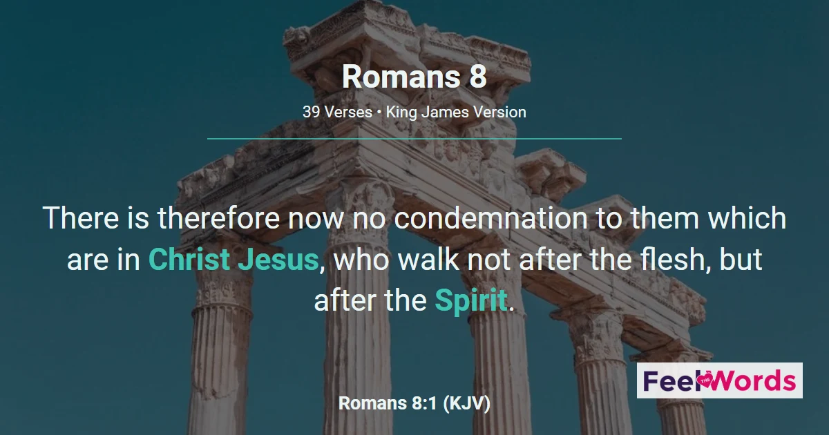 Romans Chapter 8 (KJV)