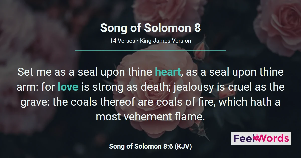 Song of Solomon Chapter 8 (KJV)