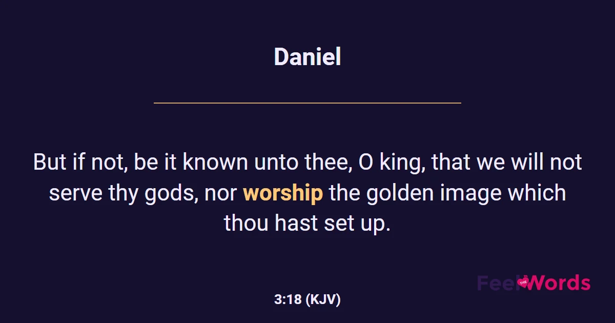 Daniel 3:18