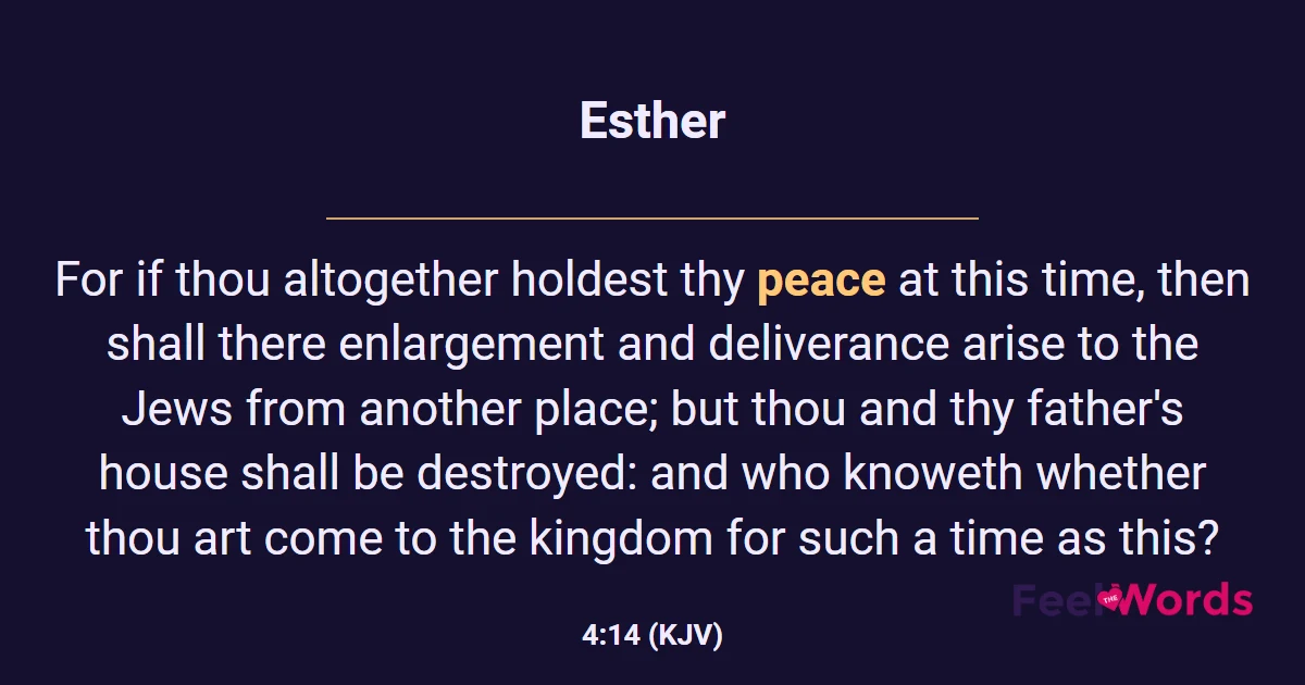 Esther 4:14