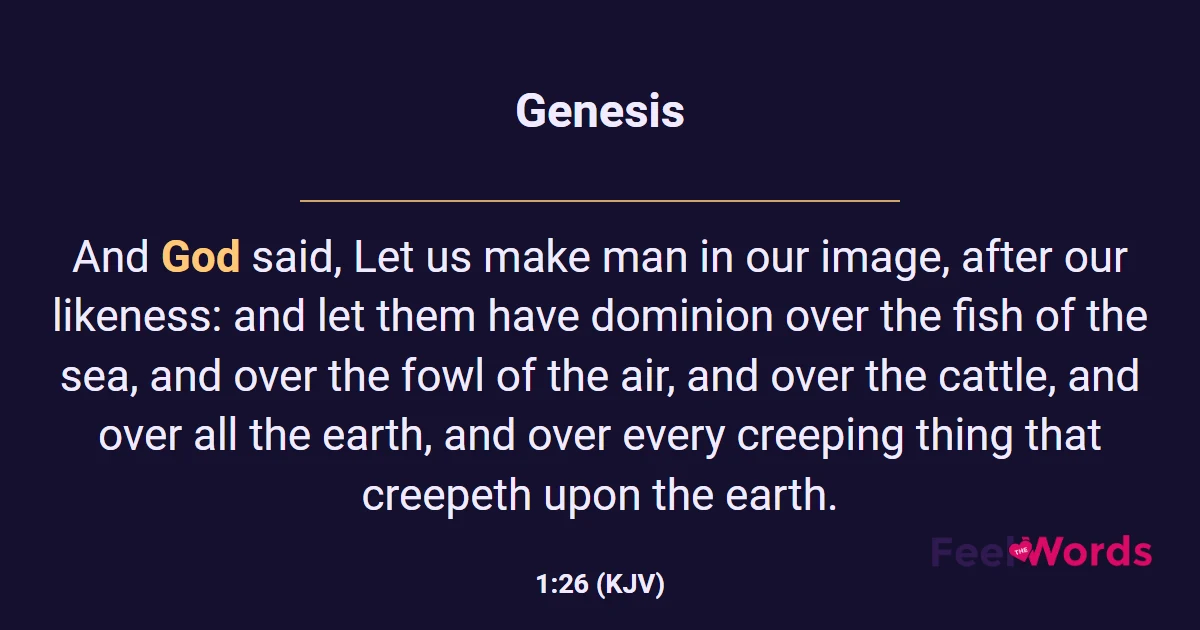 Genesis 1:26