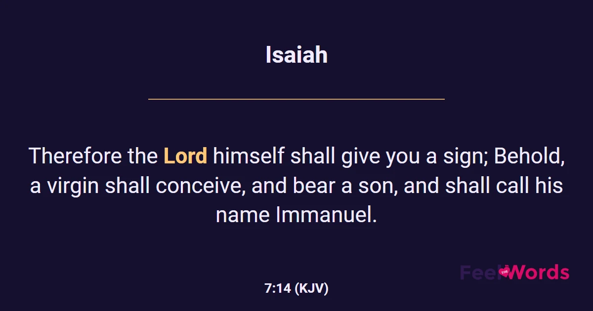 Isaiah 7:14