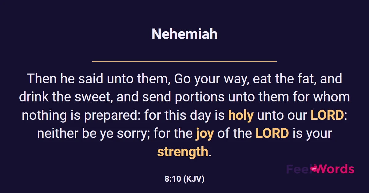 Nehemiah 8:10