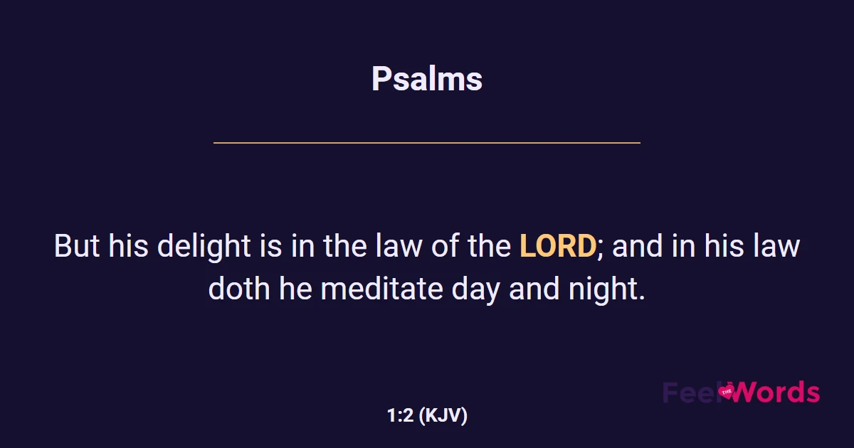 Psalms 1:2