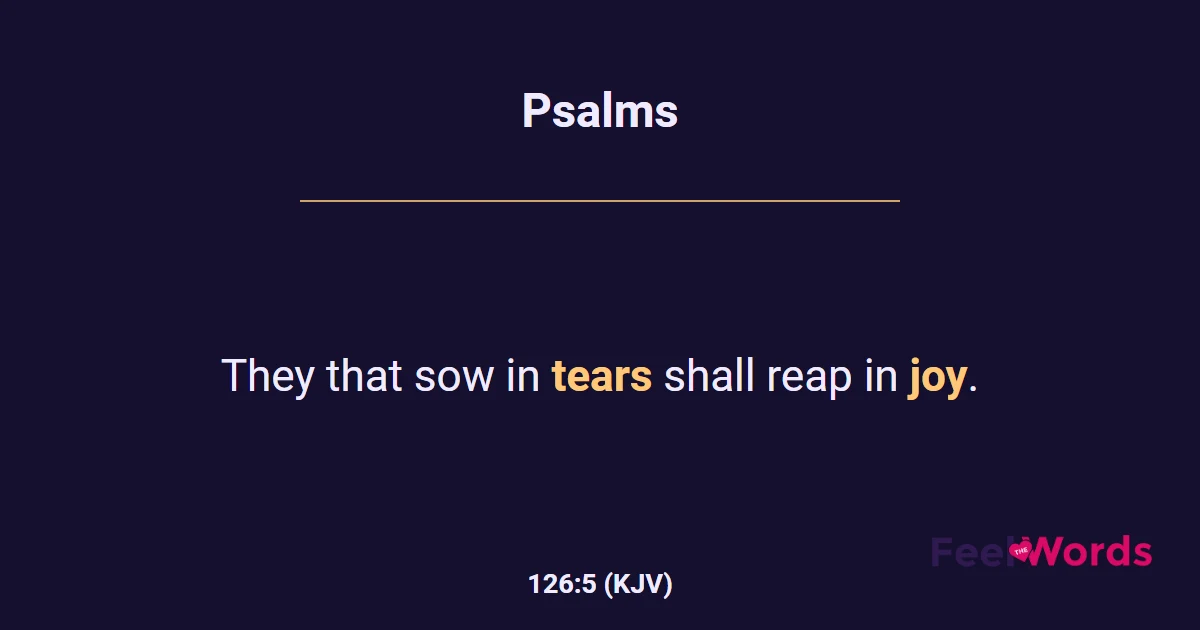 Psalms 126:5