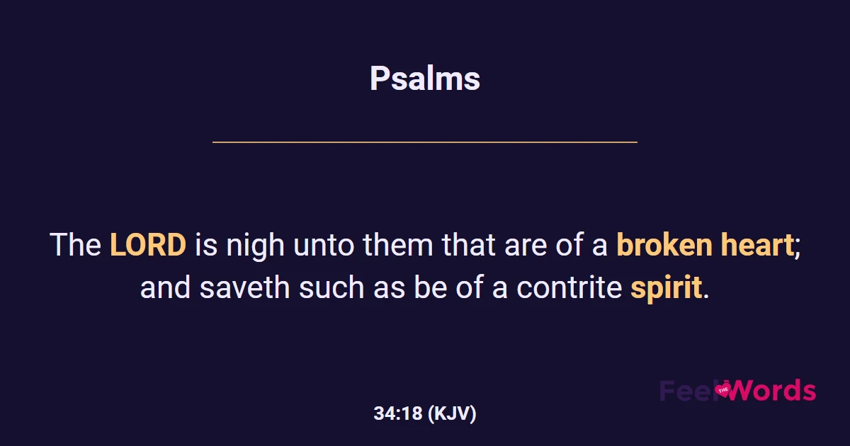 Psalms 34:18