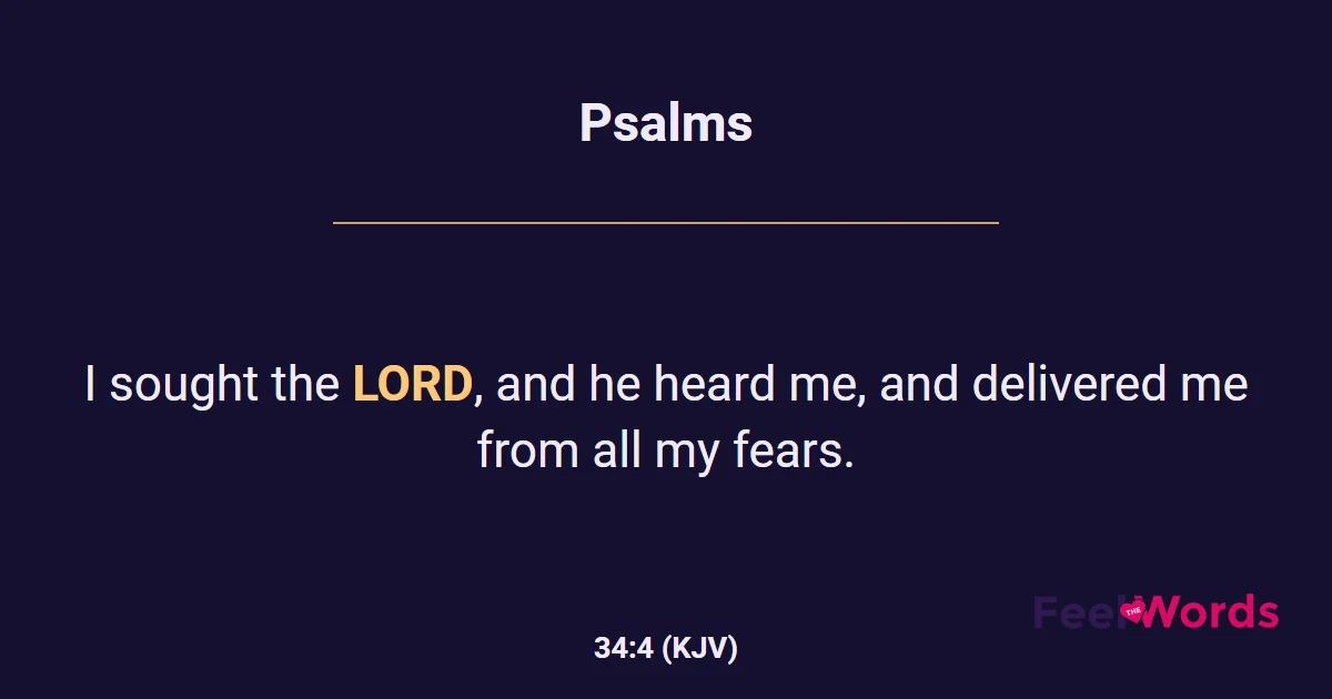 Psalms 34:4