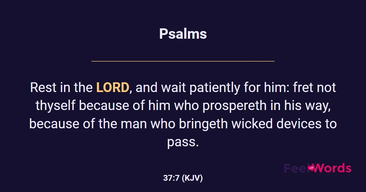 Psalms 37:7
