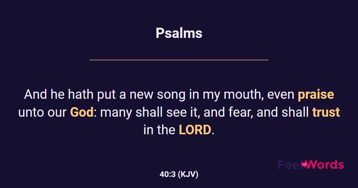 Psalms 40:3