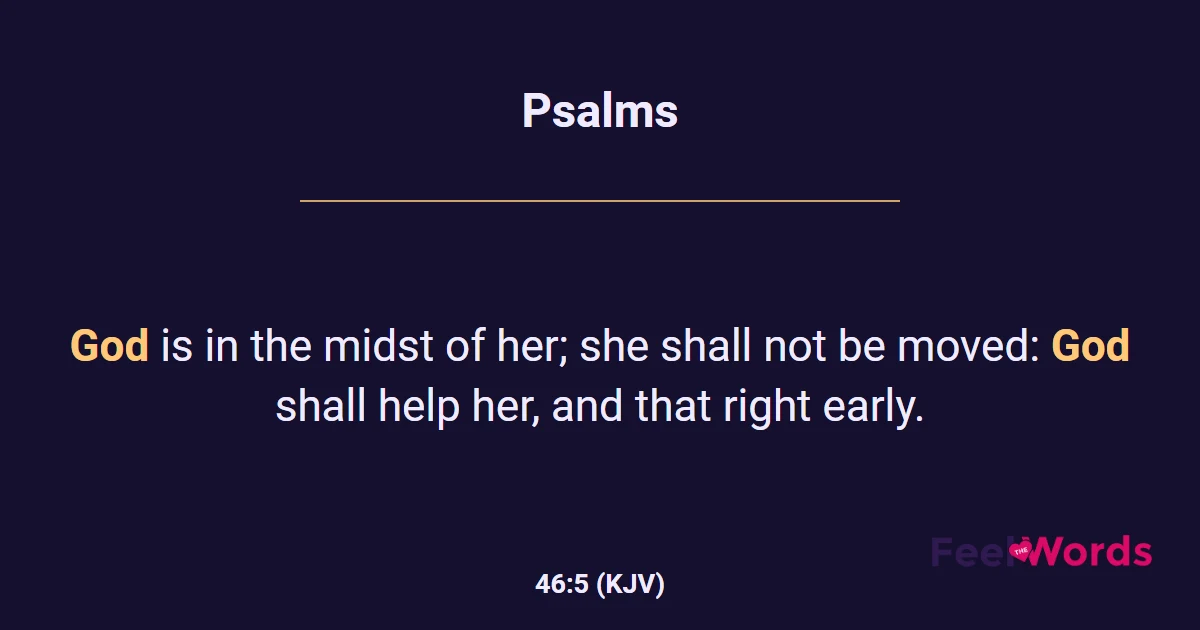 Psalms 46:5
