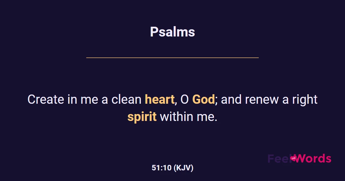 Psalms 51:10