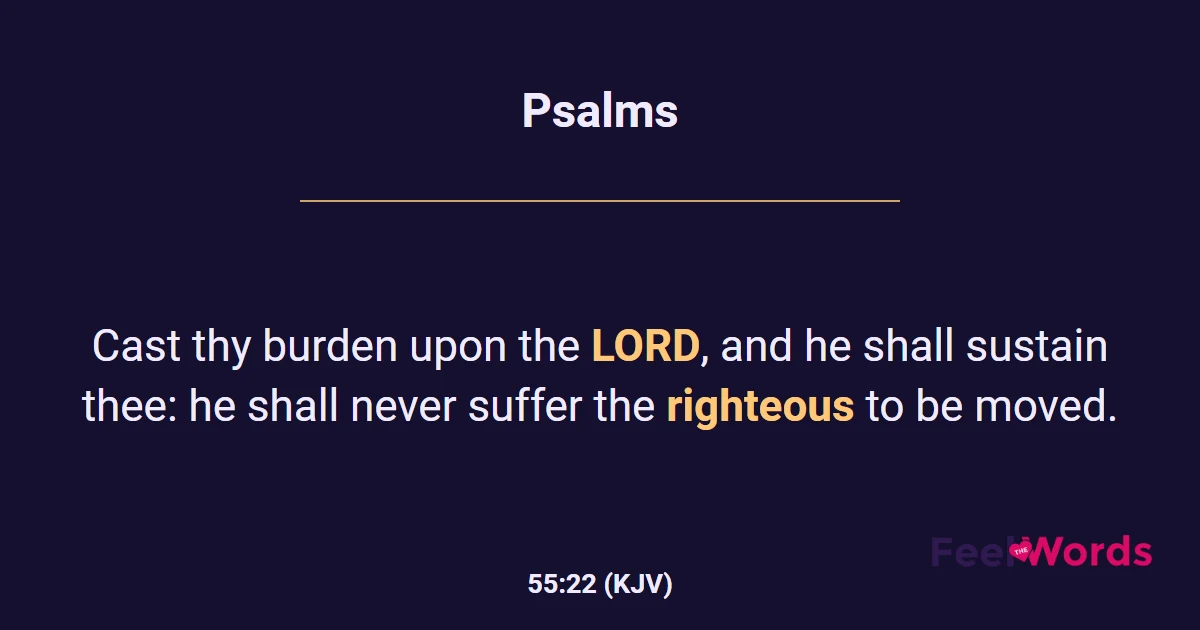 Psalms 55:22