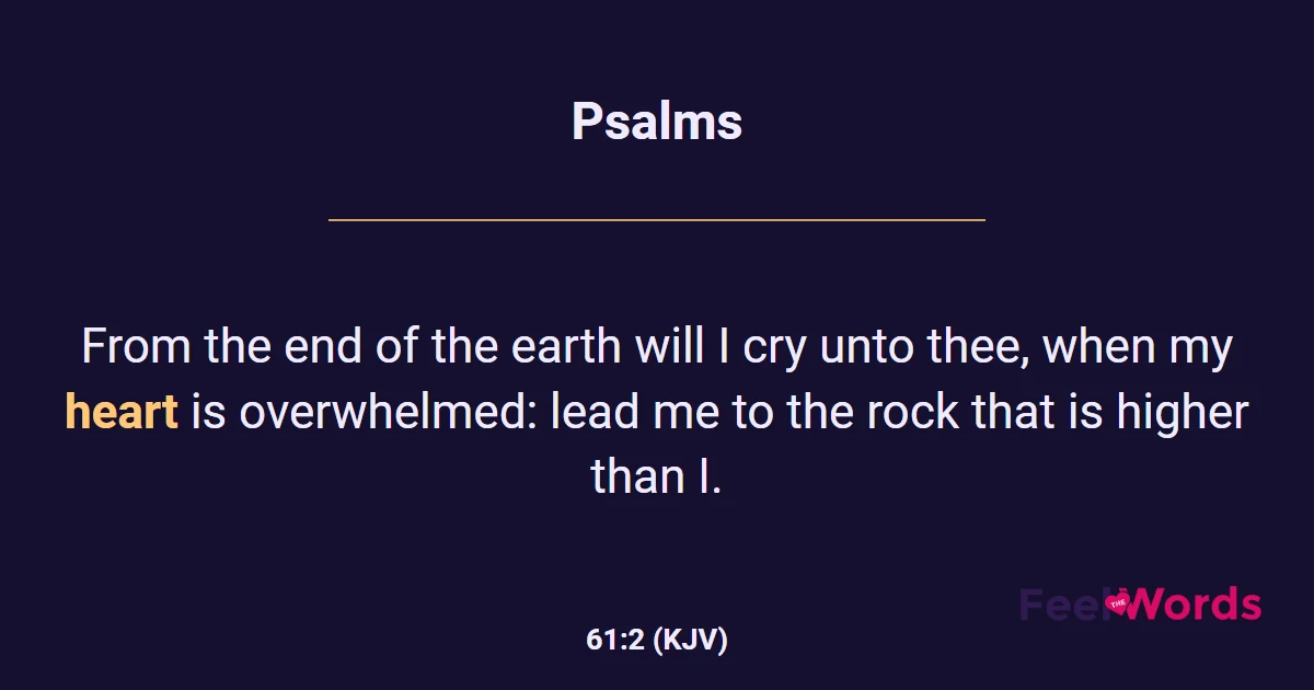 Psalms 61:2