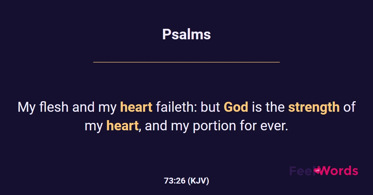 Psalms 73:26