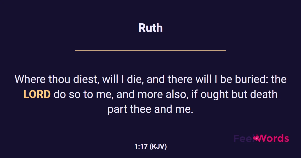 Ruth 1:17