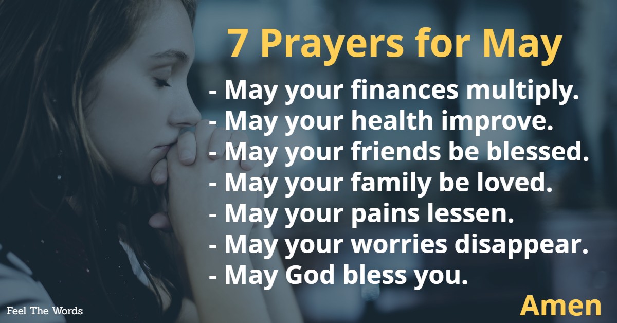 7 Prayers for May