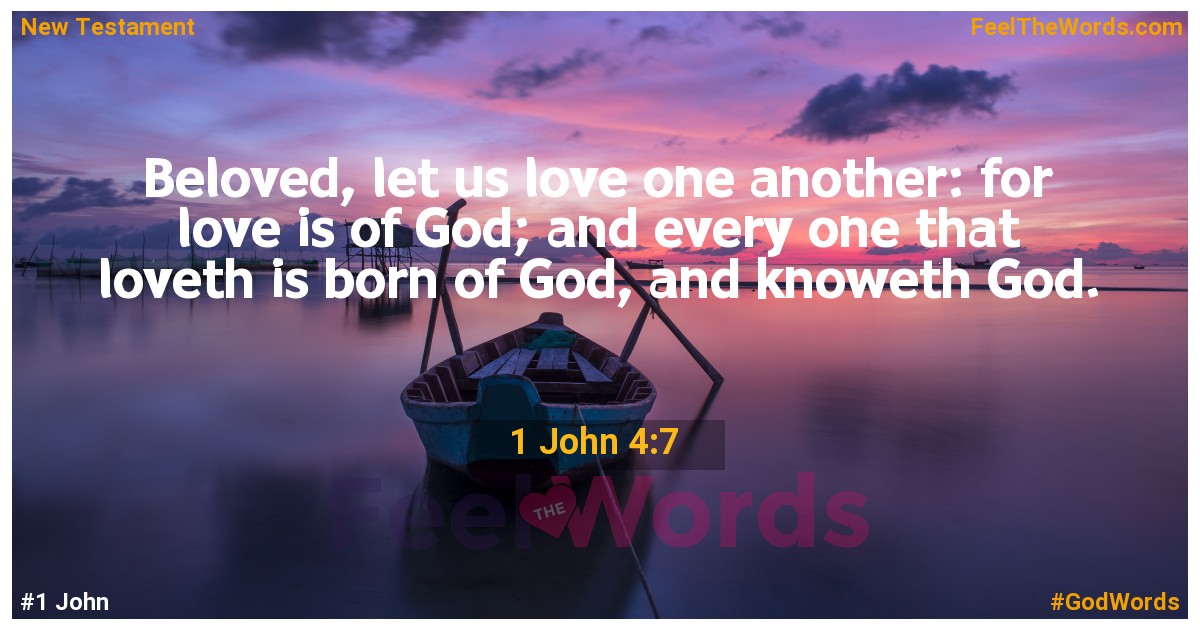 1 John 4:7