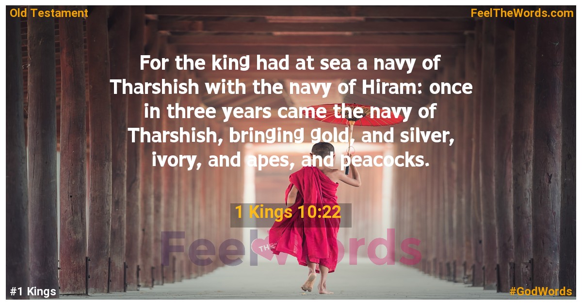 1 Kings 10:22