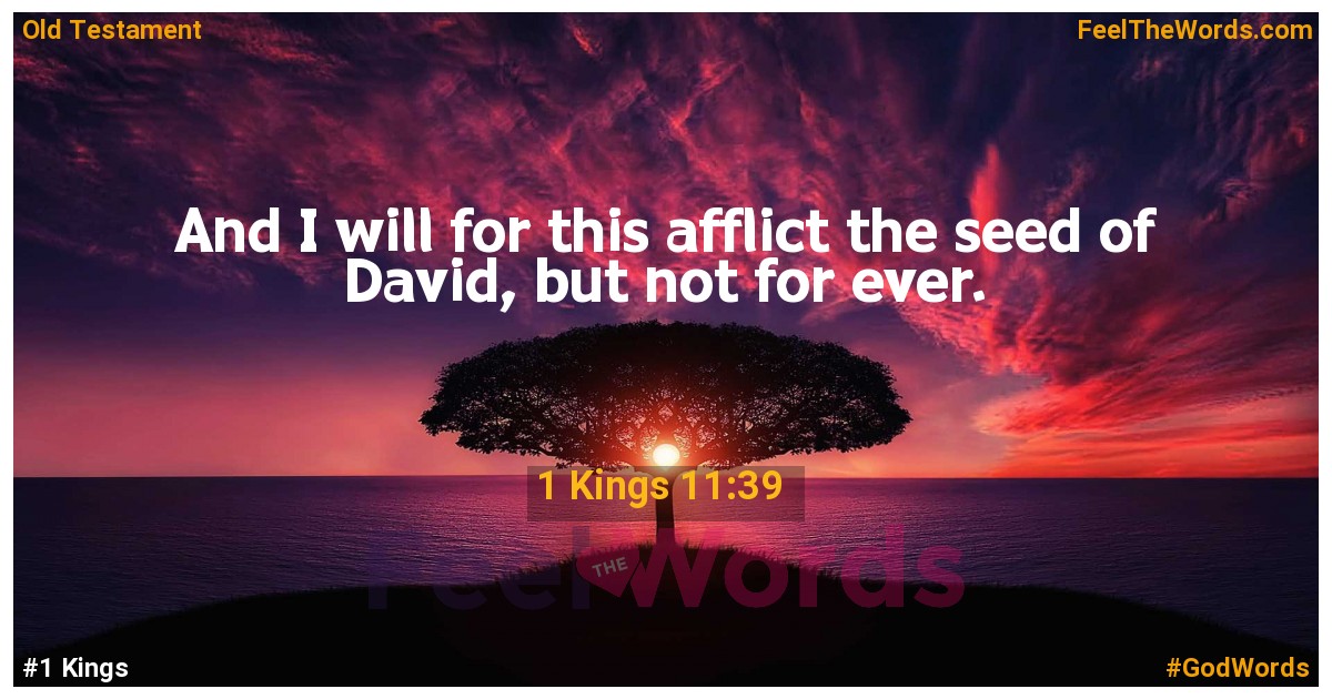 1 Kings 11:39