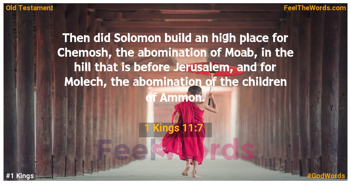 1 Kings 11:7