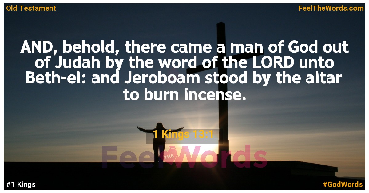 1 Kings 13:1