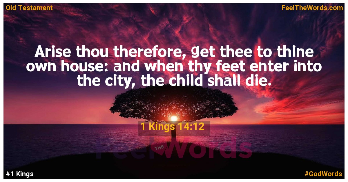 1 Kings 14:12