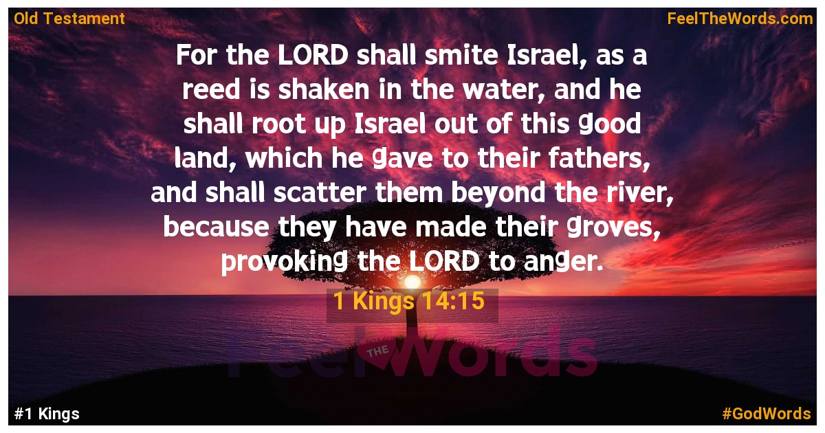 1 Kings 14:15