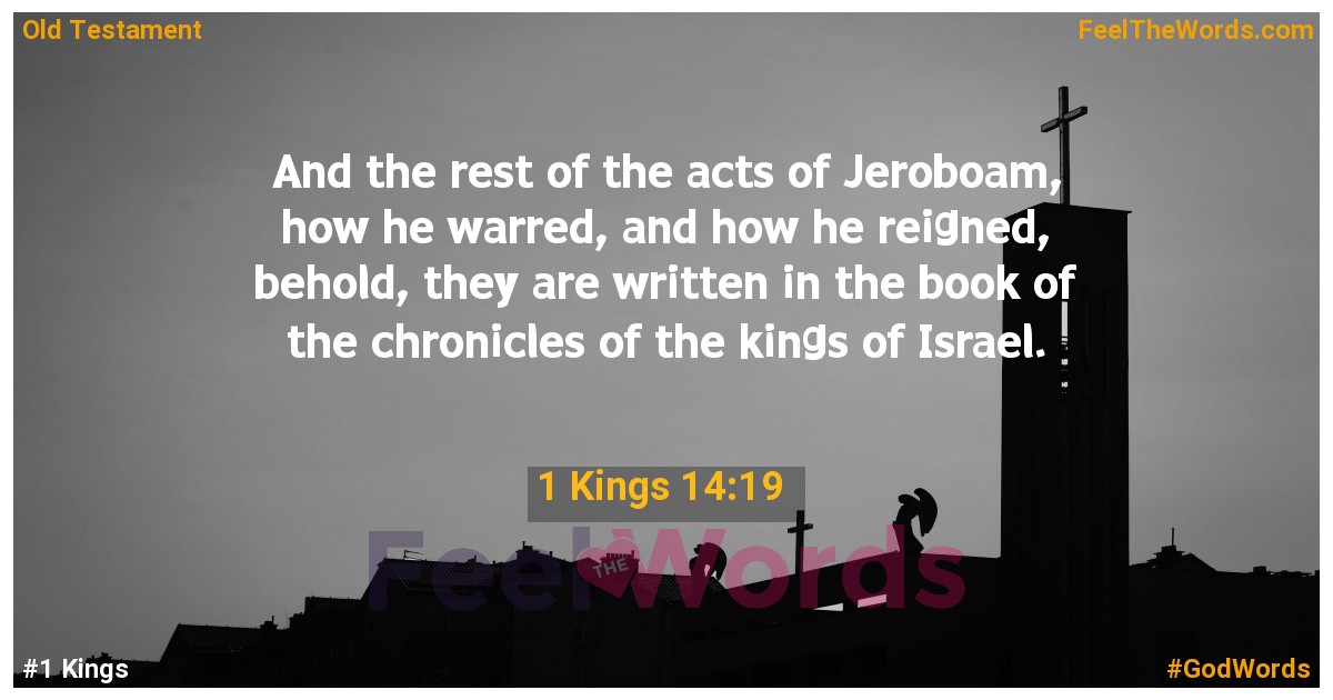 1 Kings 14:19