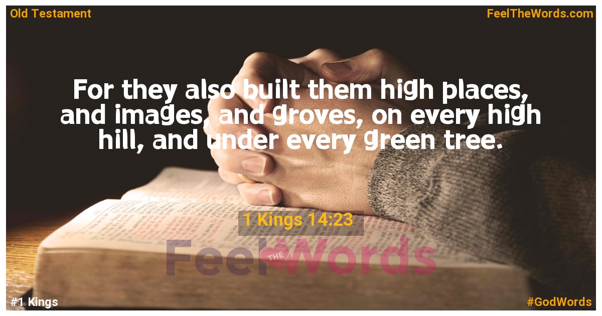 1 Kings 14:23