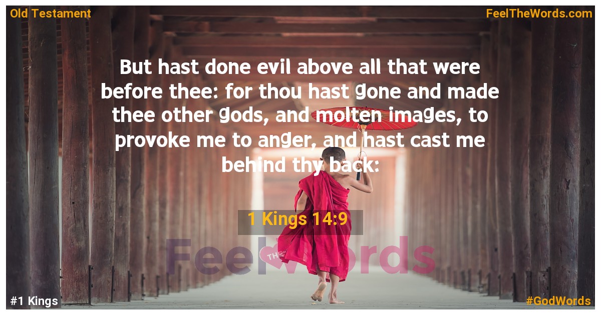 1 Kings 14:9
