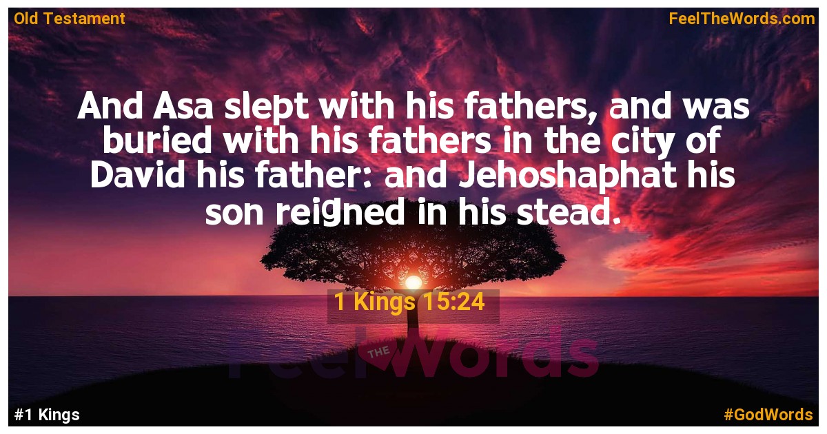 1 Kings 15:24