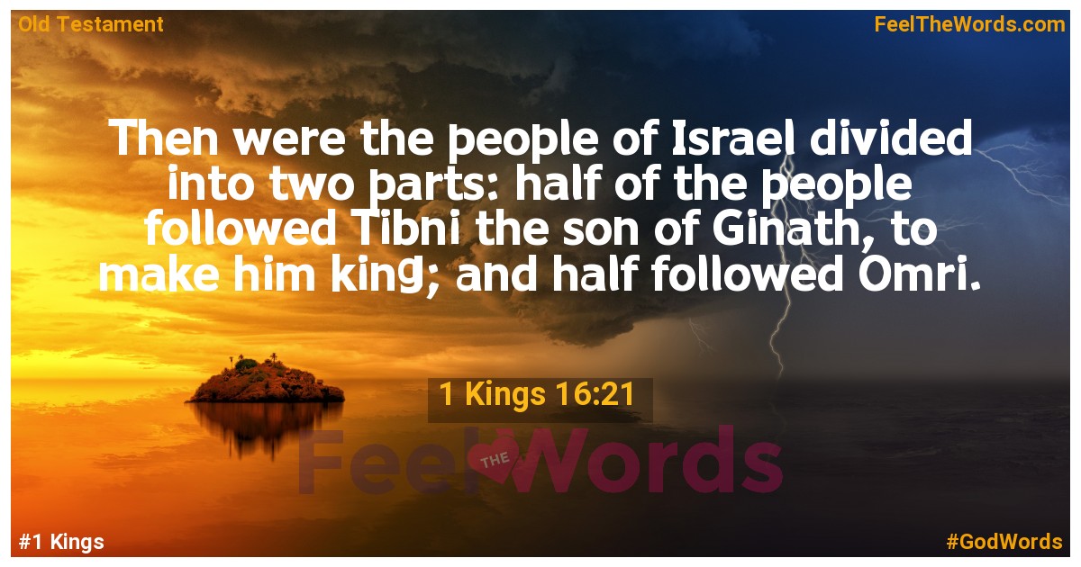 1 Kings 16:21
