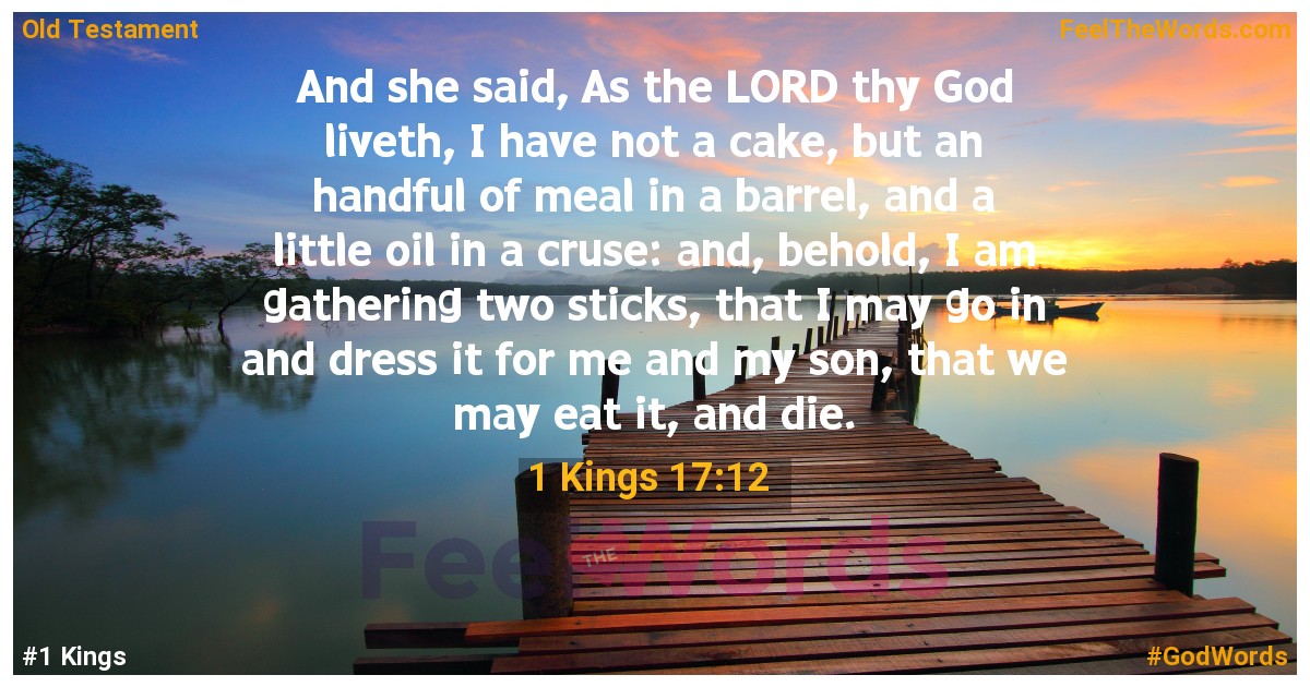 1 Kings 17:12