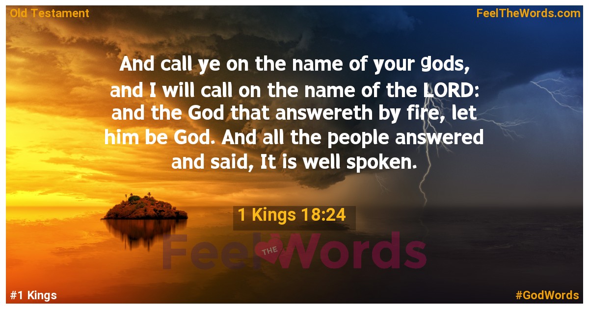 1 Kings 18:24