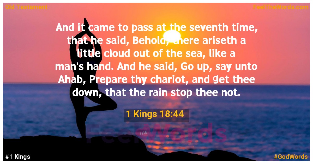 1 Kings 18:44