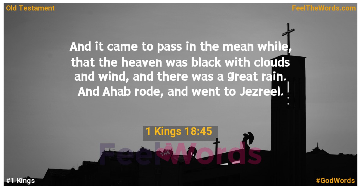 1 Kings 18:45
