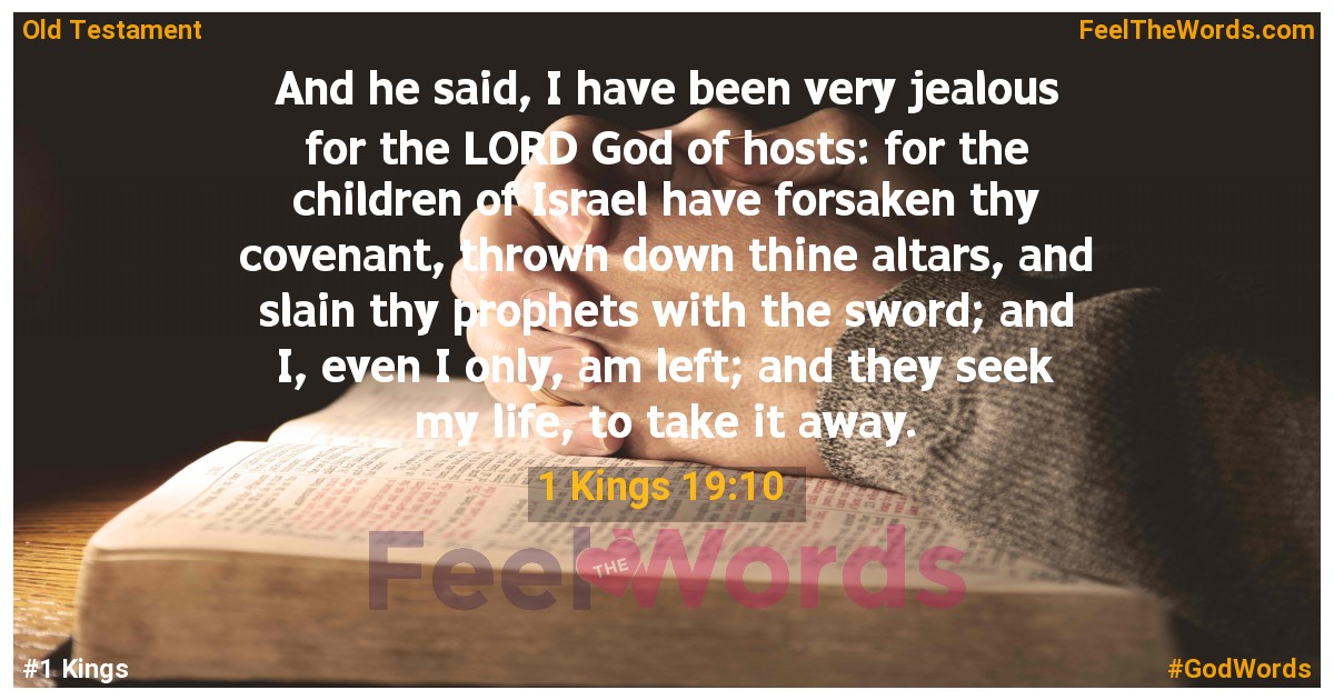 1 Kings 19:10