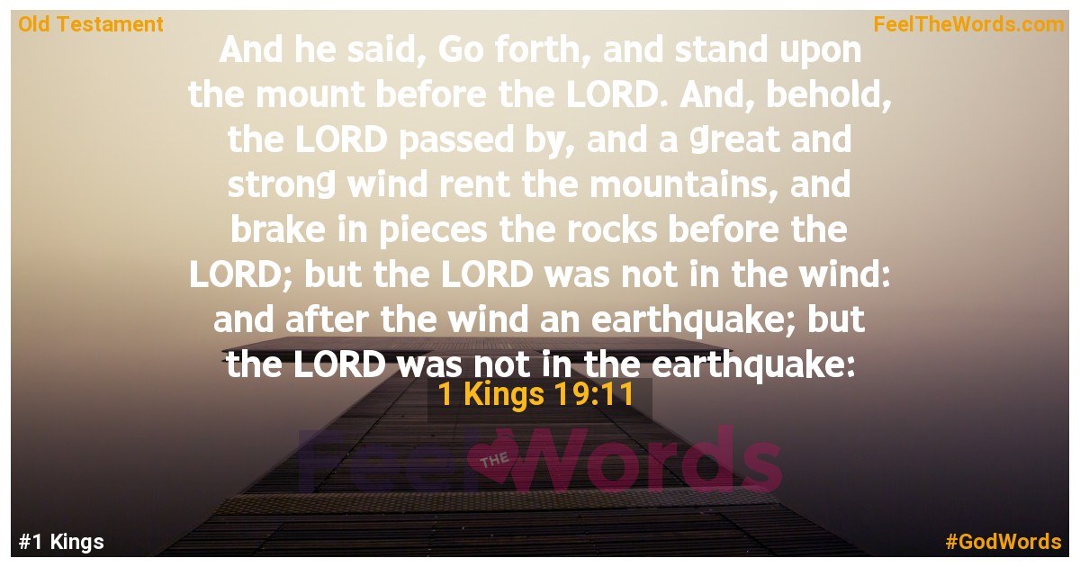 1 Kings 19:11
