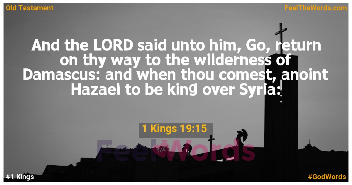 1 Kings 19:15