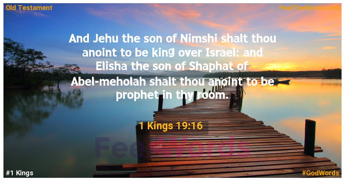 1 Kings 19:16