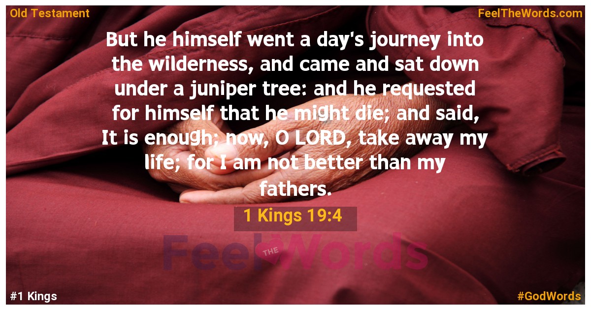 1 Kings 19:4