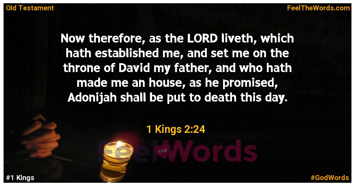 1 Kings 2:24