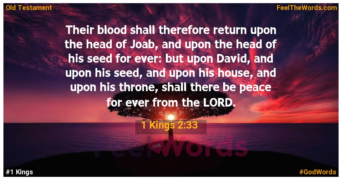 1 Kings 2:33