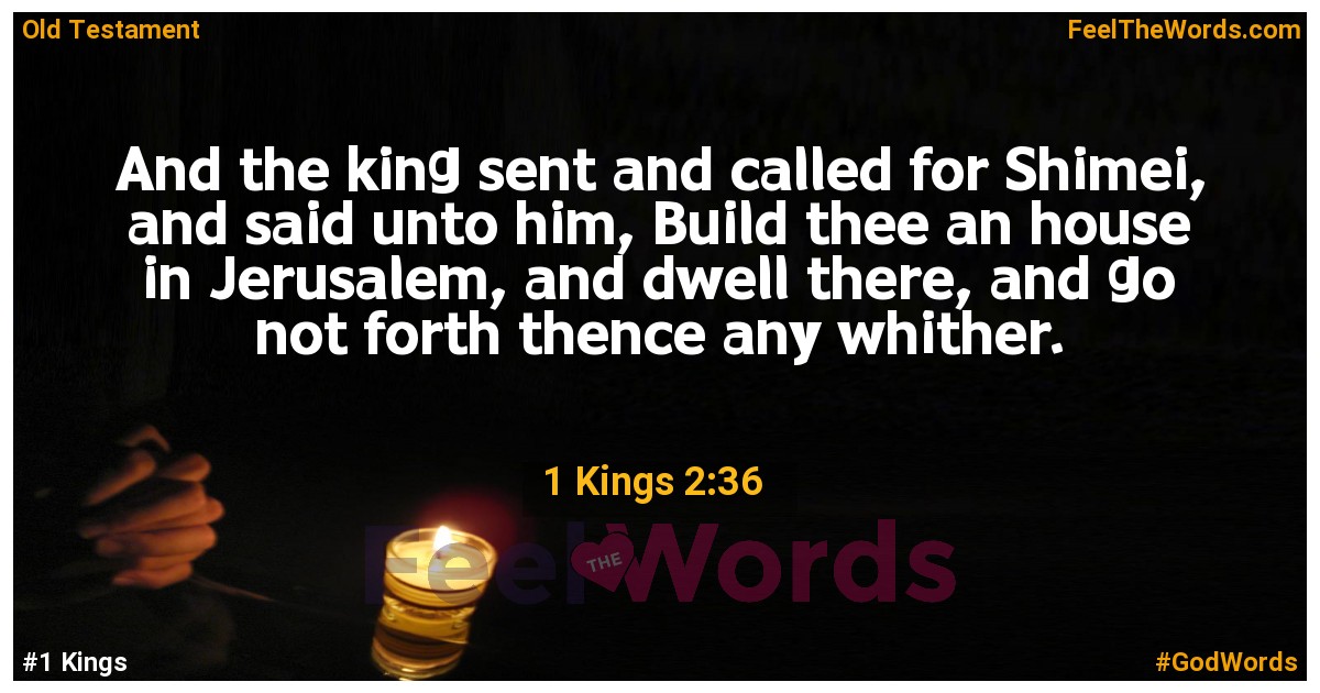 1 Kings 2:36