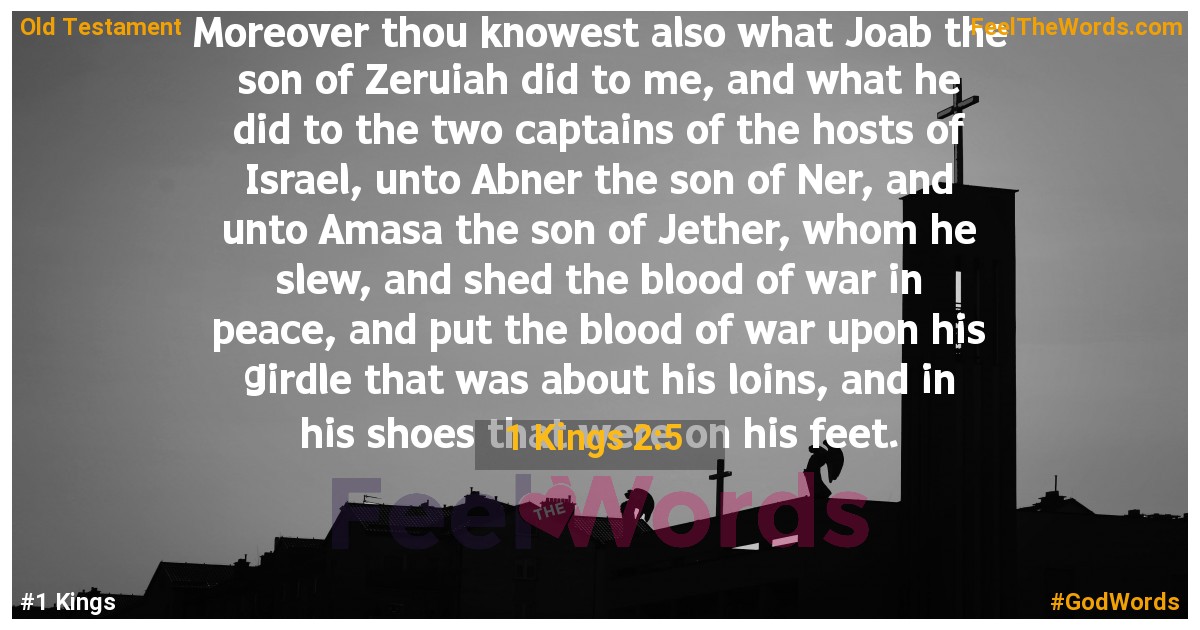 1 Kings 2:5